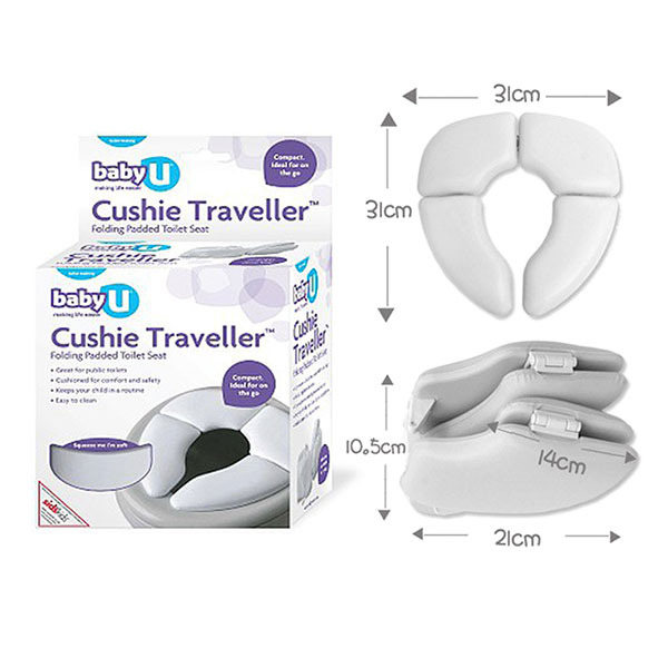 cushie traveller toilet seat